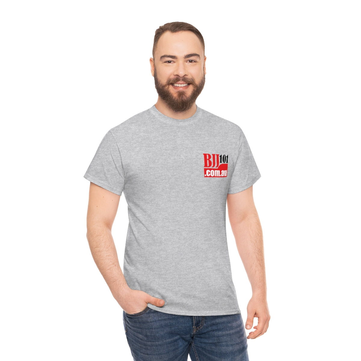 BJJ101 GILDAN HEAVY COTTON T-SHIRT