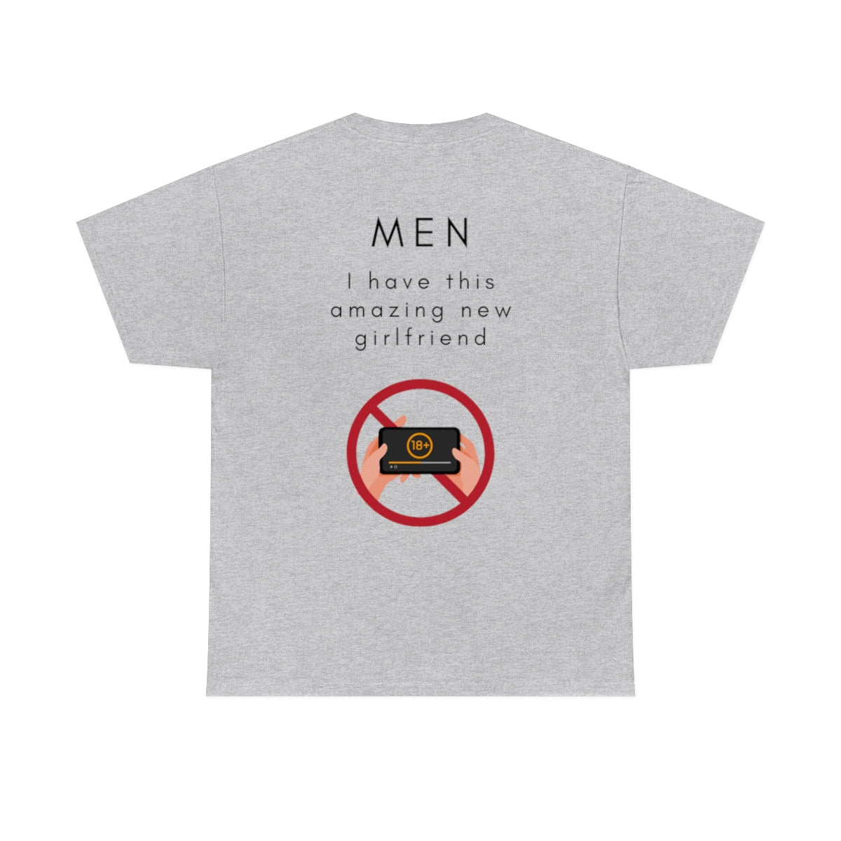 NETFLIX AND DRILL GILDAN "girlfriend" HEAVY COTTON T-SHIRT