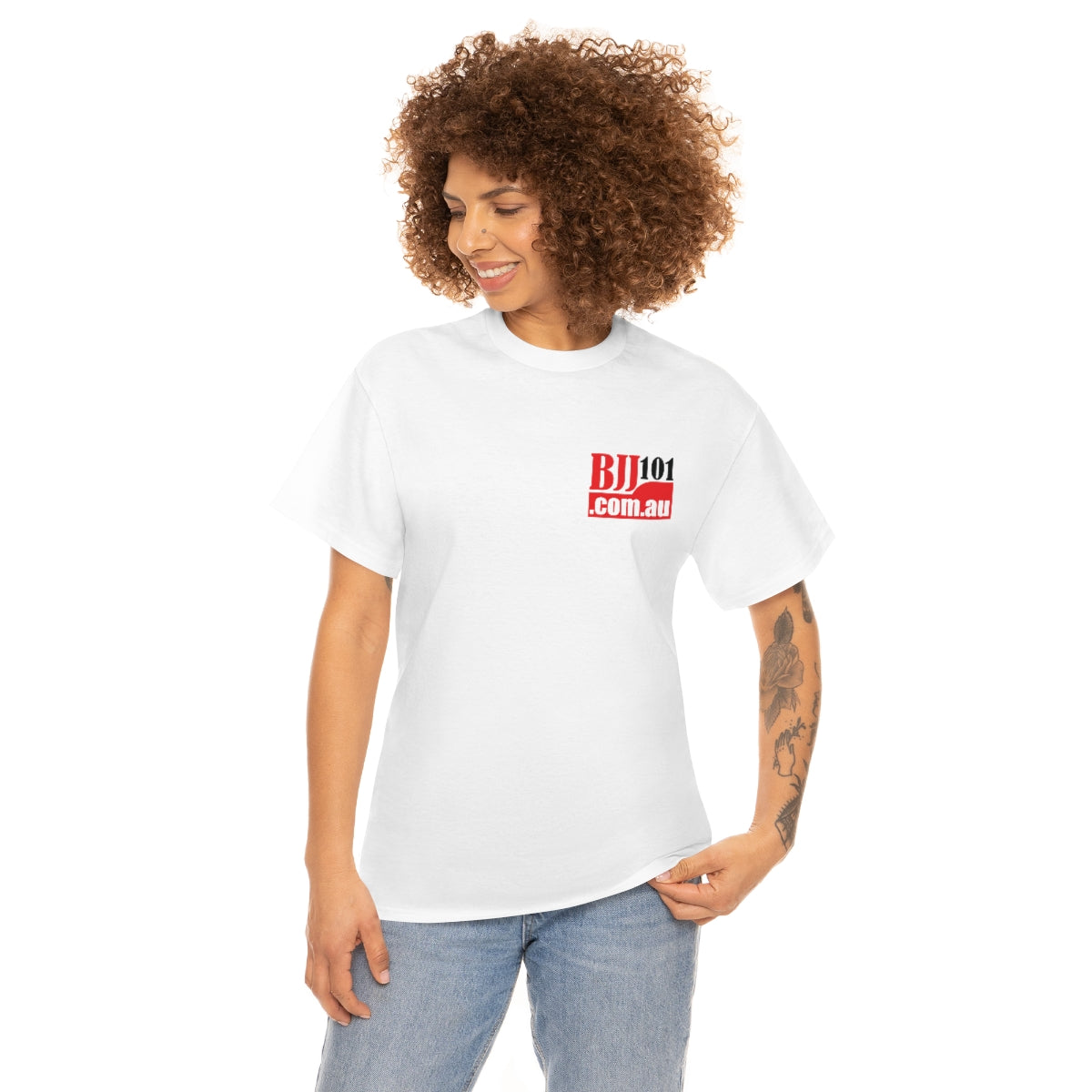 BJJ101 GILDAN HEAVY COTTON T-SHIRT