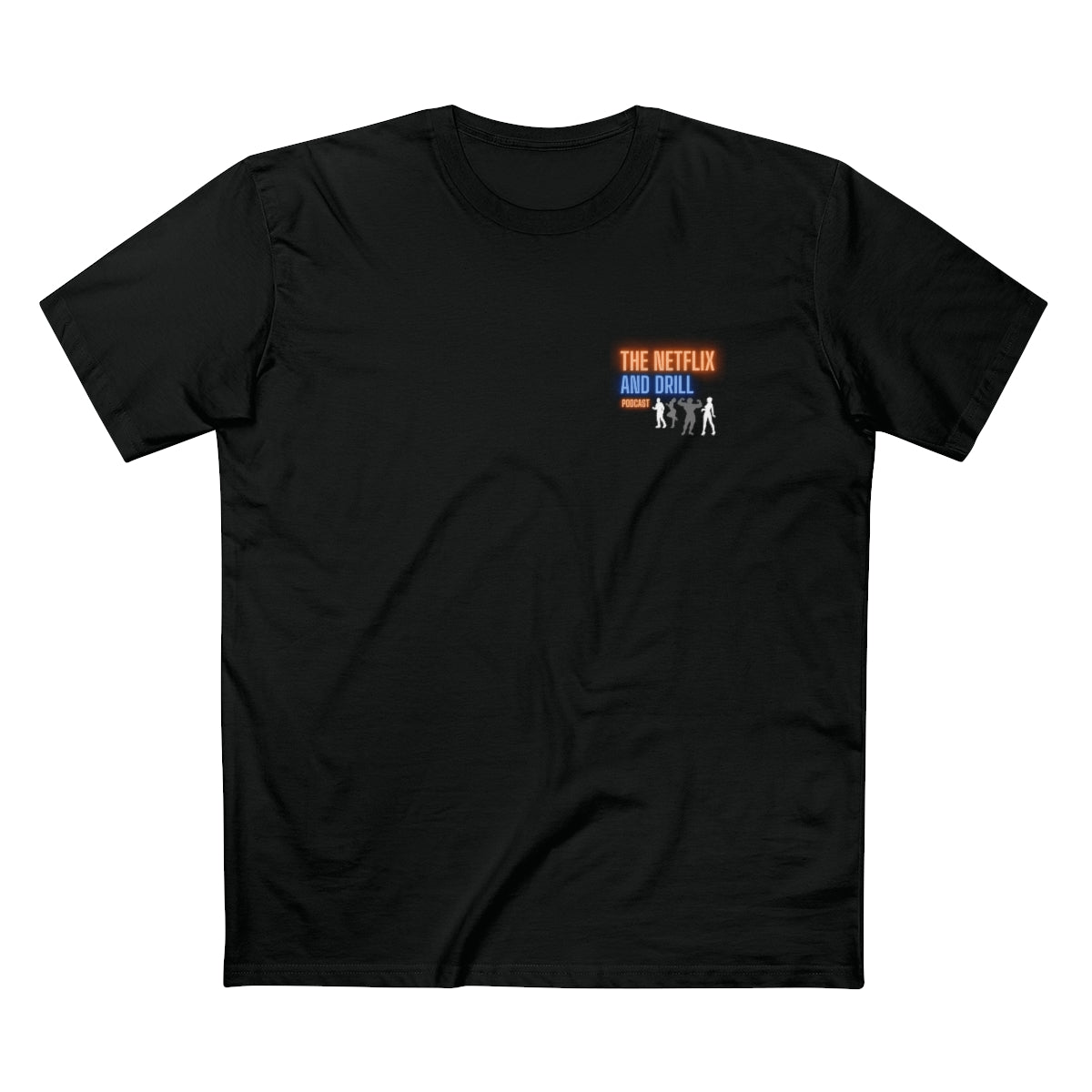 NETFLIX AND DRILL AS COLOUR Men's premium Tee