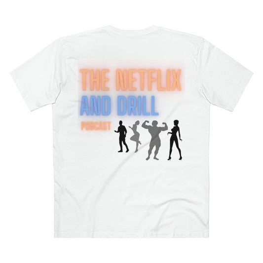 NETFLIX AND DRILL AS COLOUR Men's premium Tee