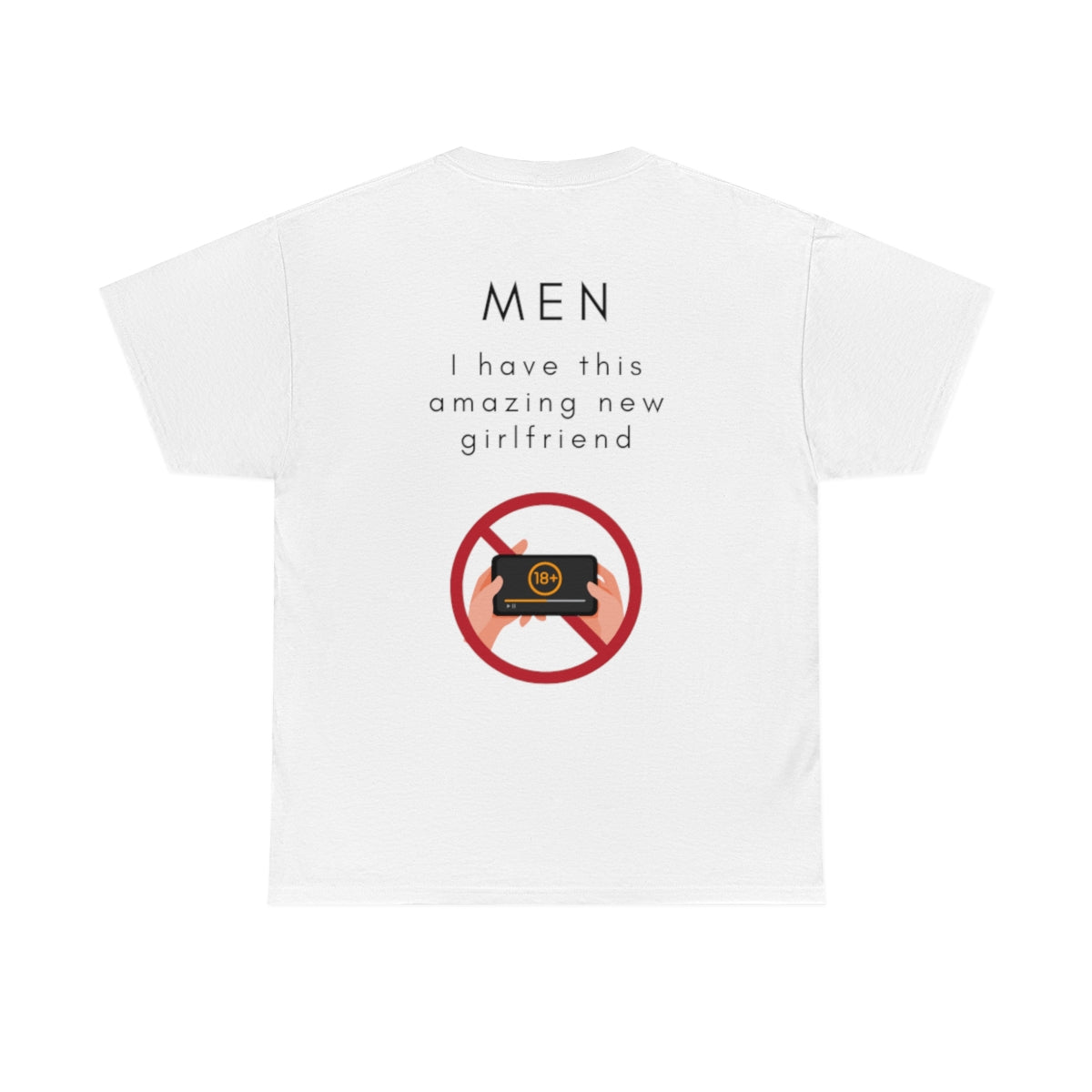 NETFLIX AND DRILL GILDAN "girlfriend" HEAVY COTTON T-SHIRT