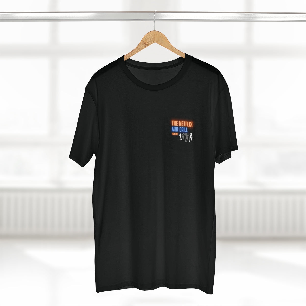 NETFLIX AND DRILL AS COLOUR Men's premium Tee