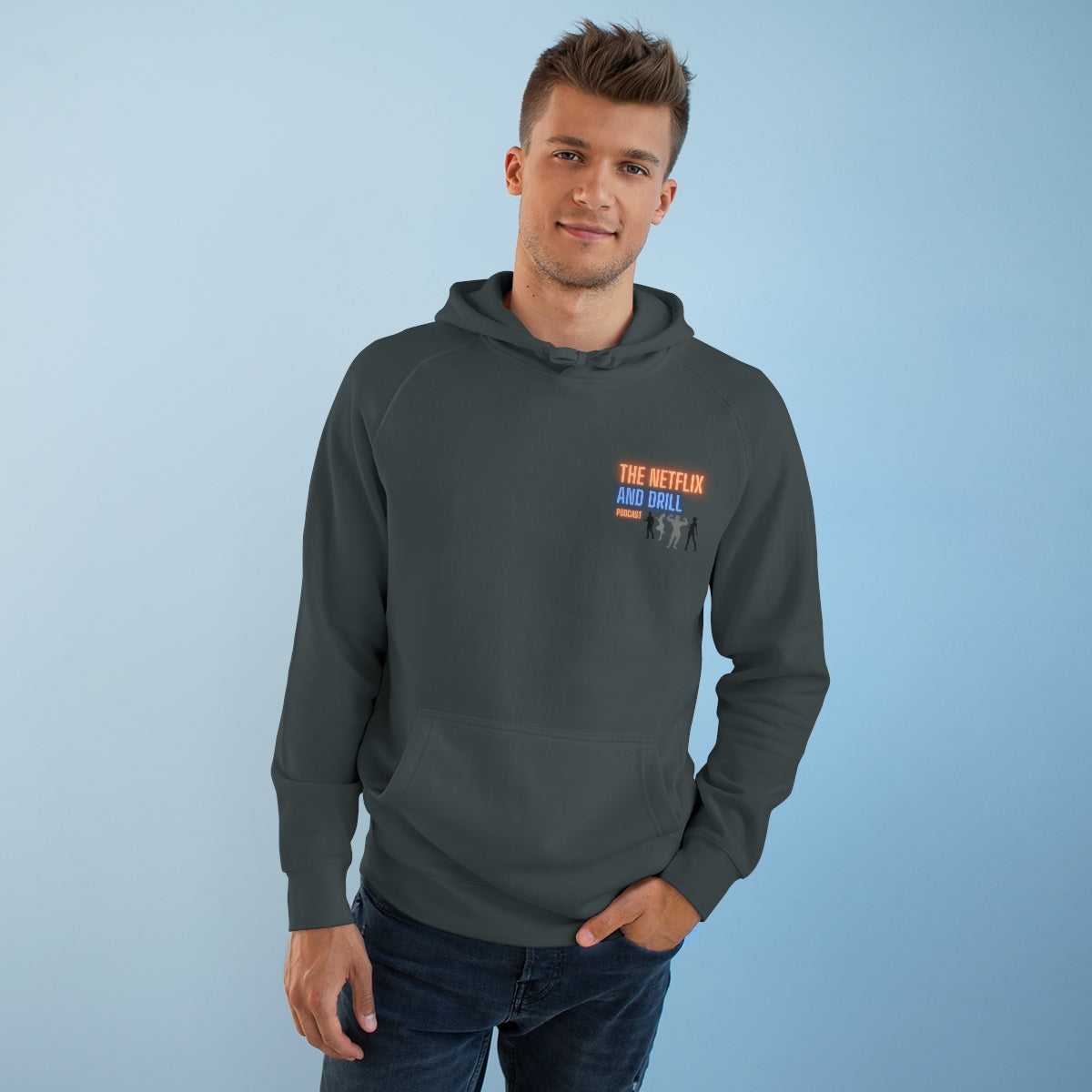 Netflix logo hot sale hoodie