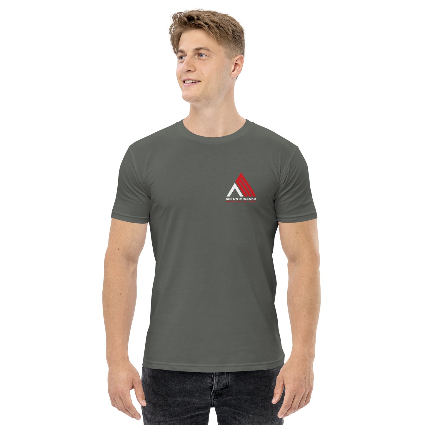 AMBJJ FLYING GORILLA AS COLOUR premium T-SHIRT