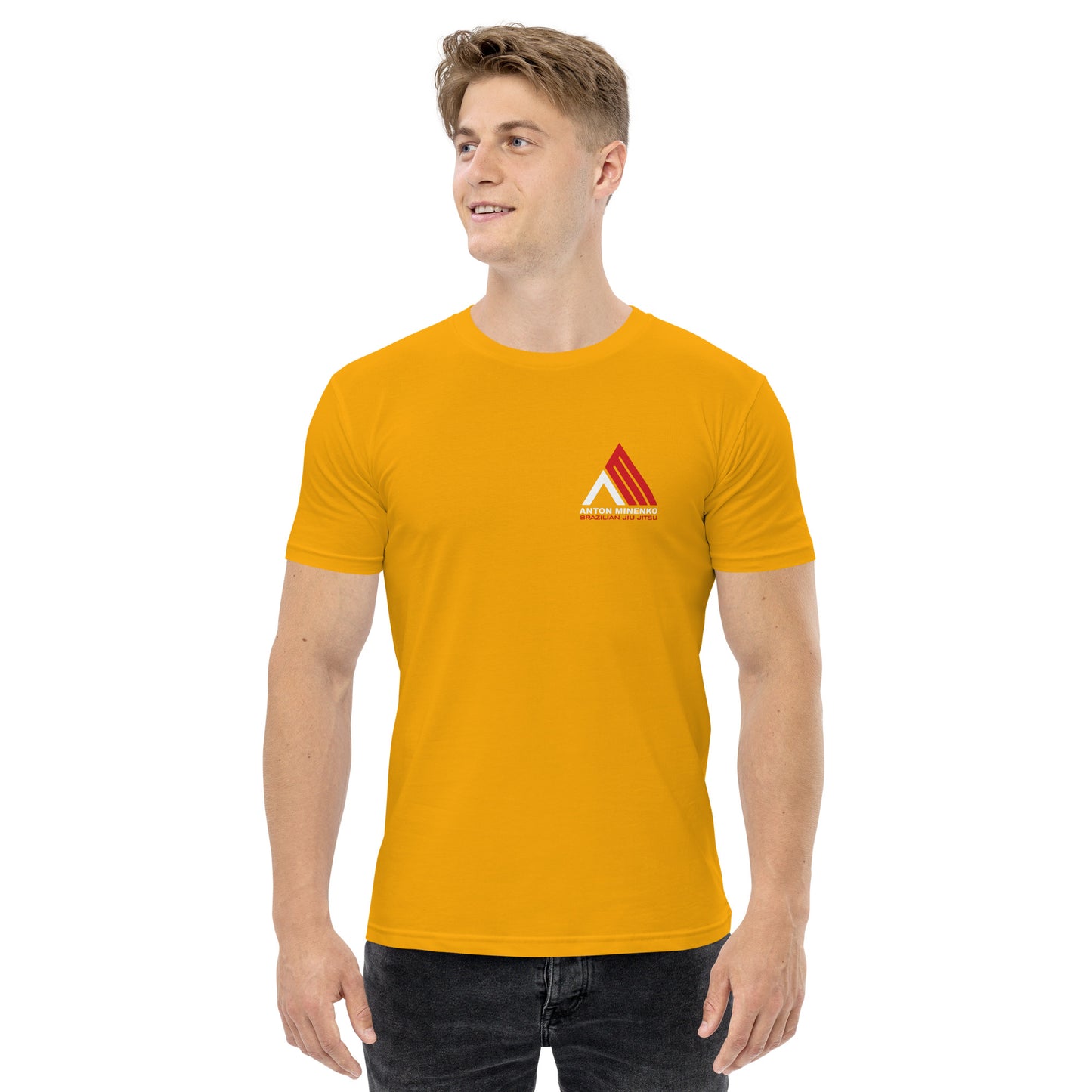 AMBJJ FLYING GORILLA AS COLOUR premium T-SHIRT